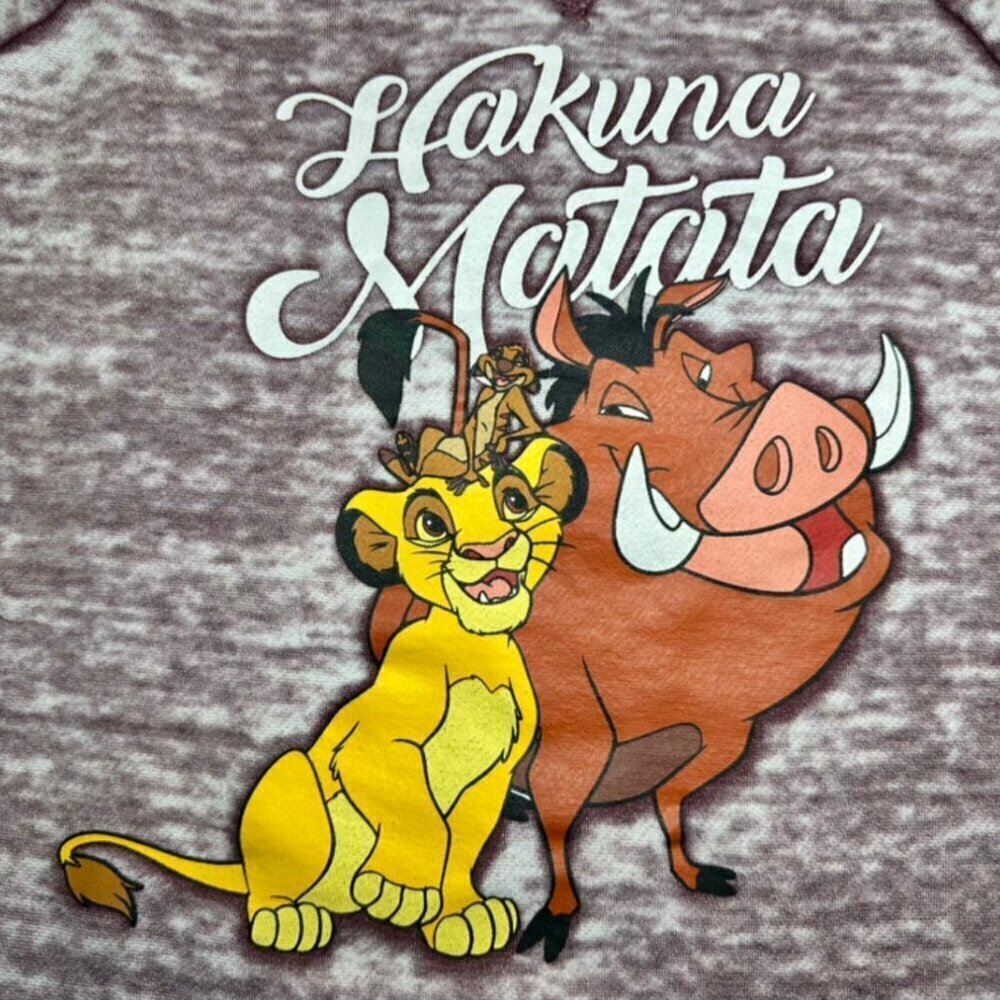 Disney Hakuna Matata Sweatshirt Women's Small​​​​​​ - Picture 5 of 6
